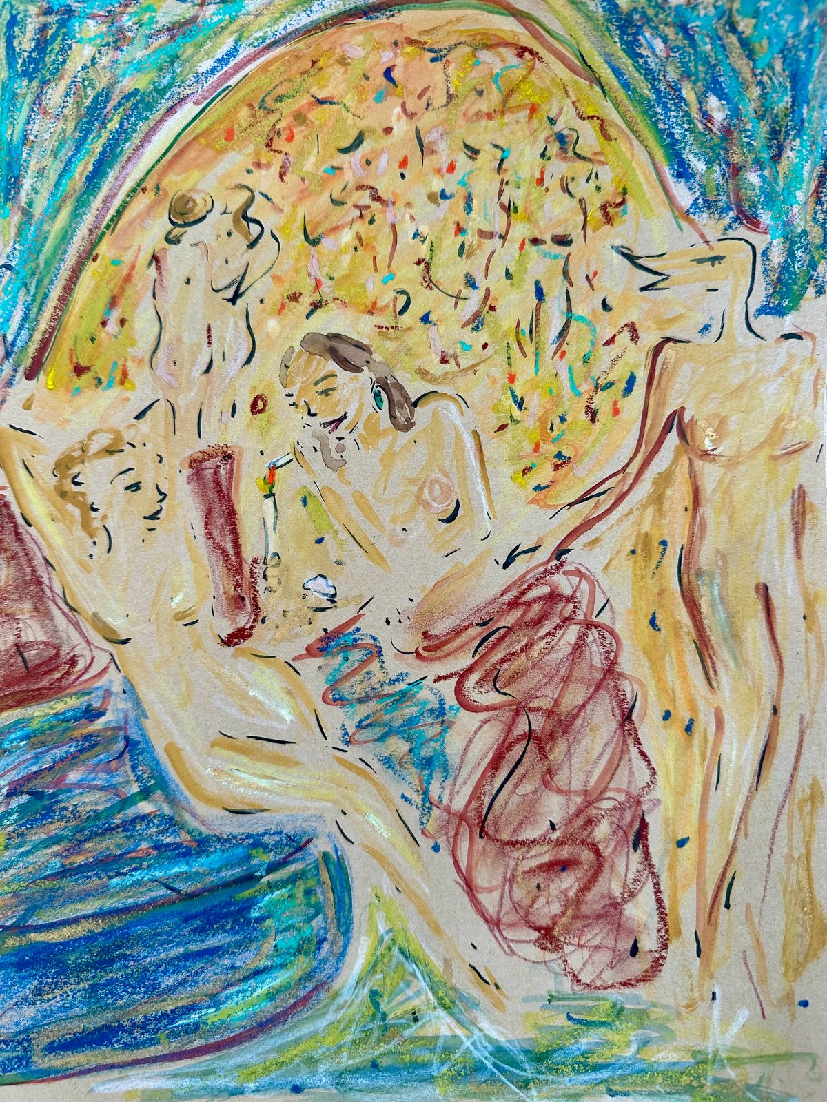 Danielle Kosann, Tarte Tatin I (Study), 2025