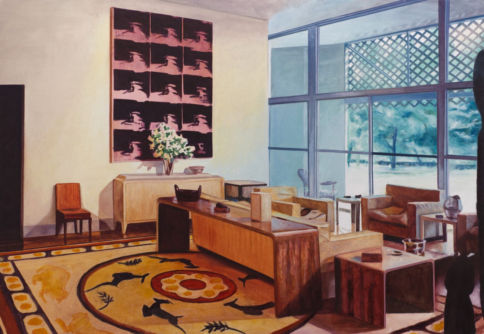 Brian Rideout, American Collection Painting 72 (Warhol), 2026