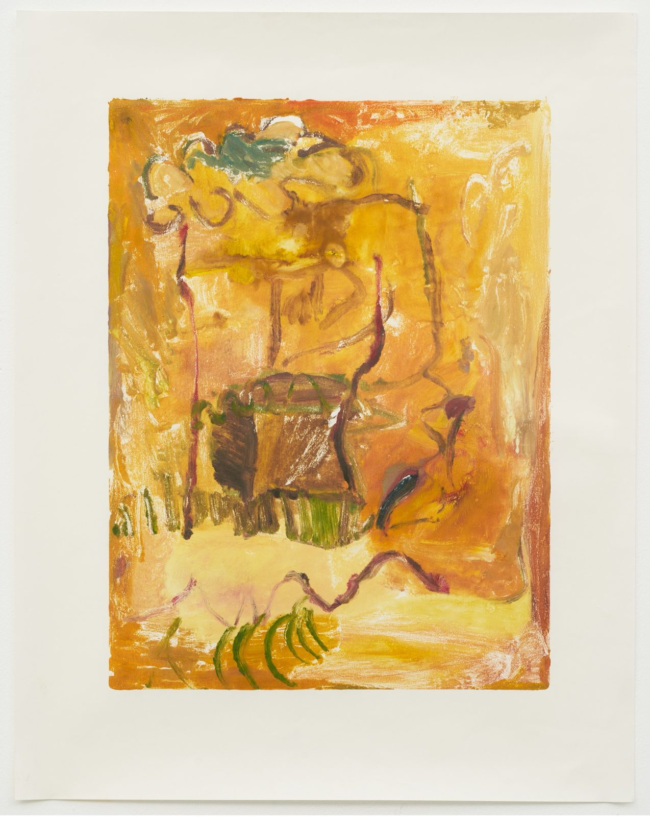 Alice Neave, Untitled Monoprint I, 2025