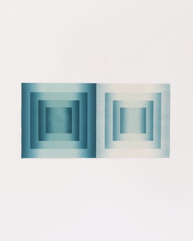 Cheryl Humphreys, Duet, in Cyan, 2026