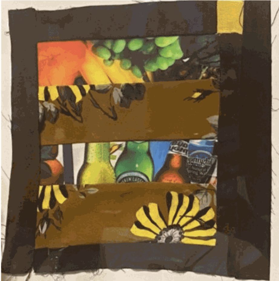 Cassandra Mayela, Study for "deli Garden", 2023