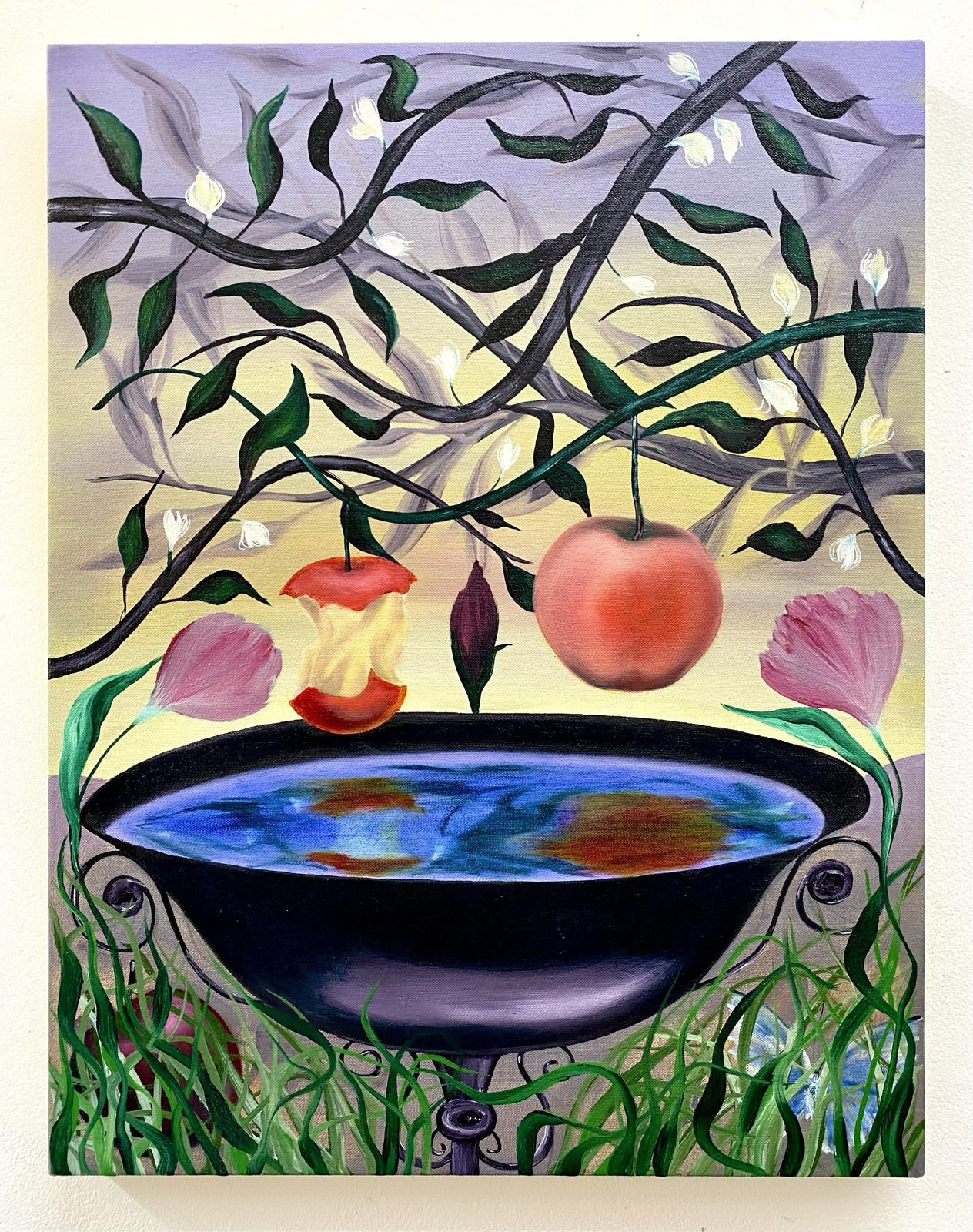 Laura Burke, Hanging by a Thread, 2025